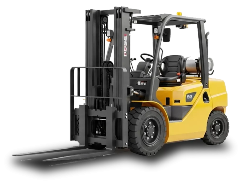 yellow-forklift-truck